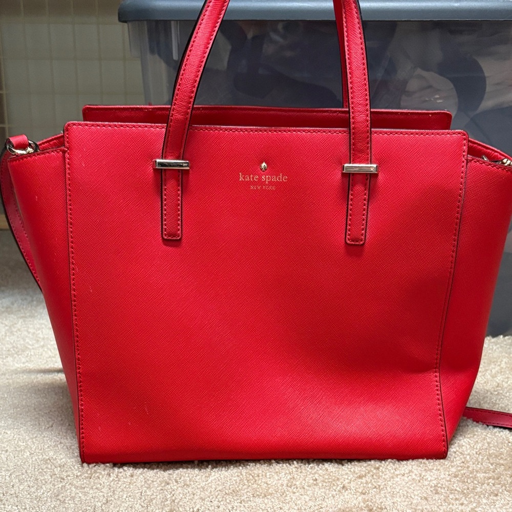 Kate Spade Vibrant Red Satchel